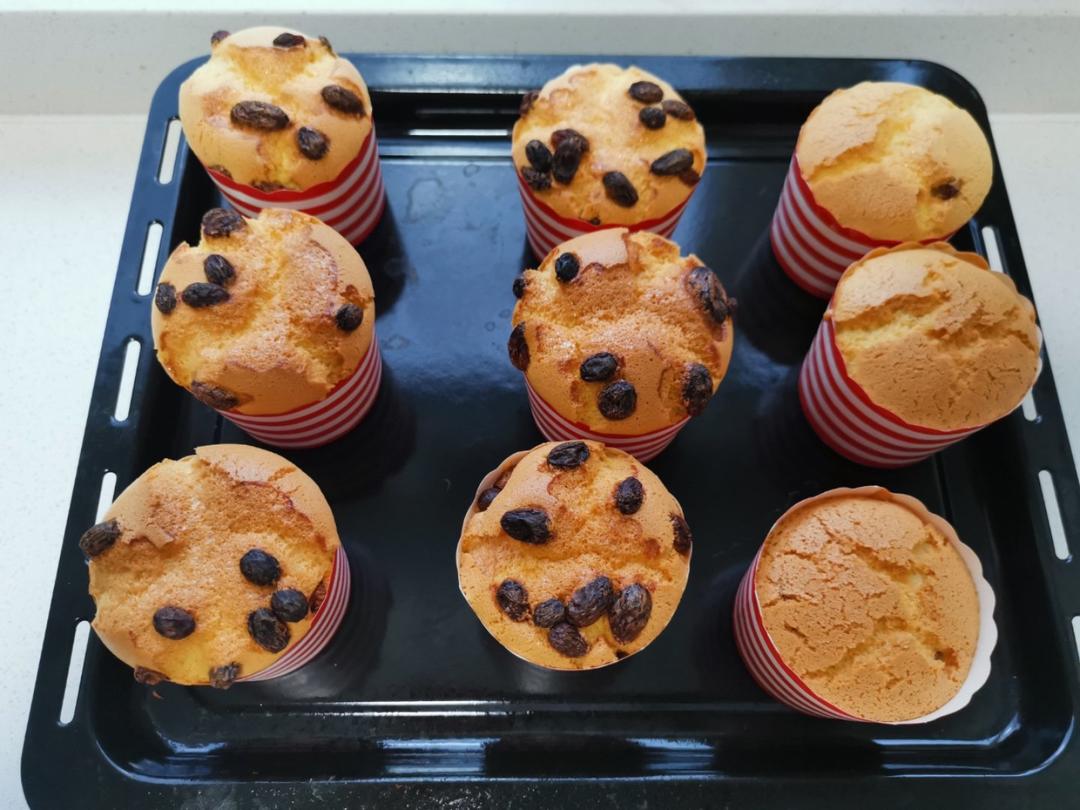 纸杯蛋糕 8寸戚风蛋糕的量