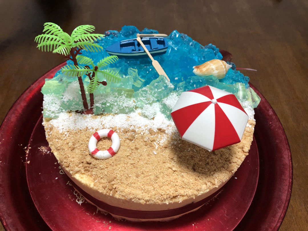 海洋酸奶慕斯蛋糕