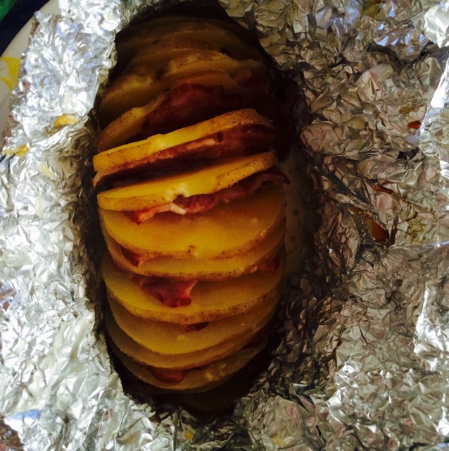 培根风琴烤土豆