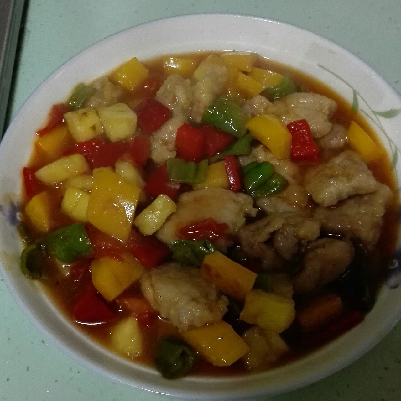 菠萝咕噜肉