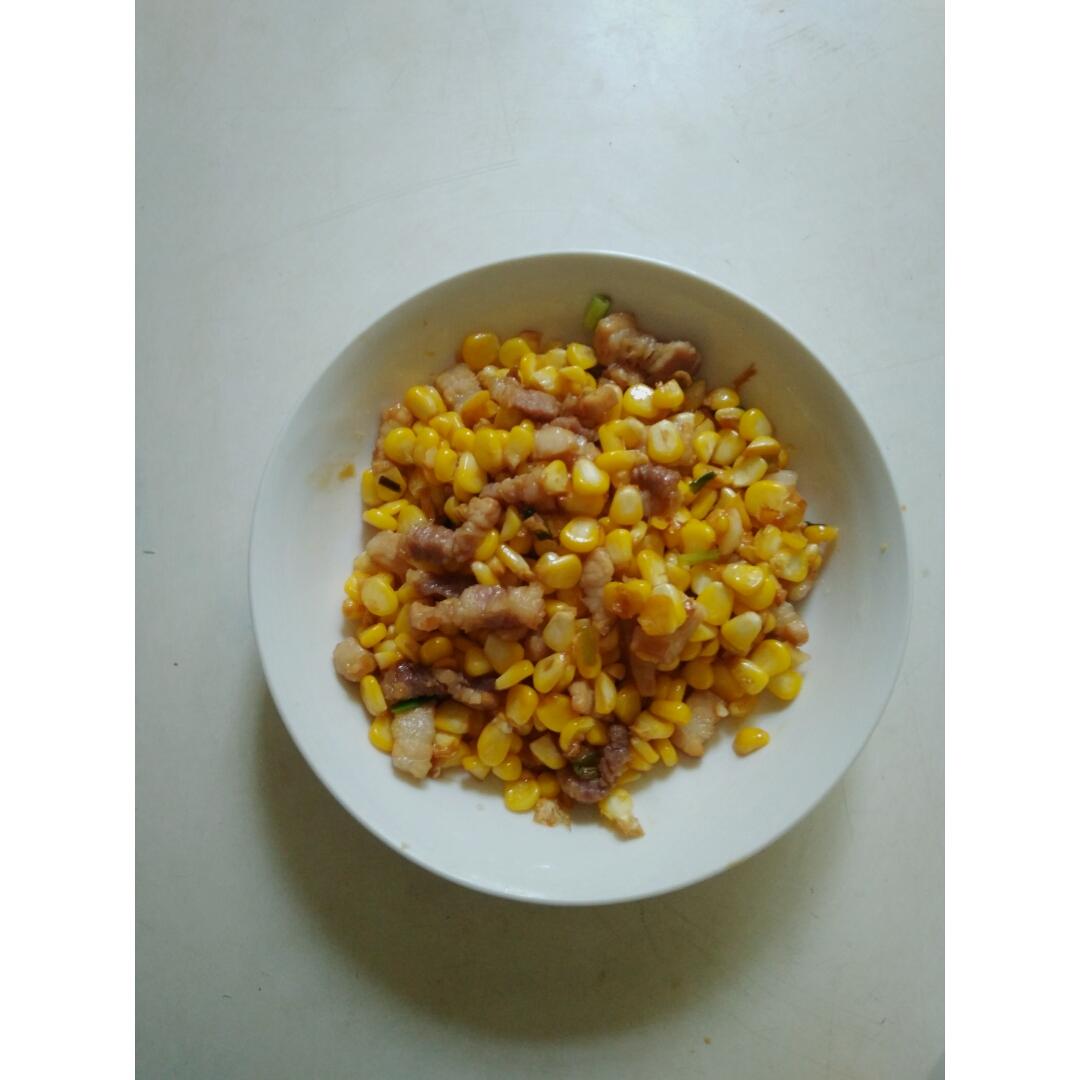 玉米炒肉末【超级下饭的快手家常菜】