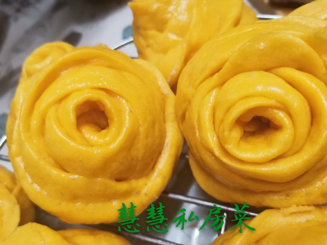 玫瑰花馒头