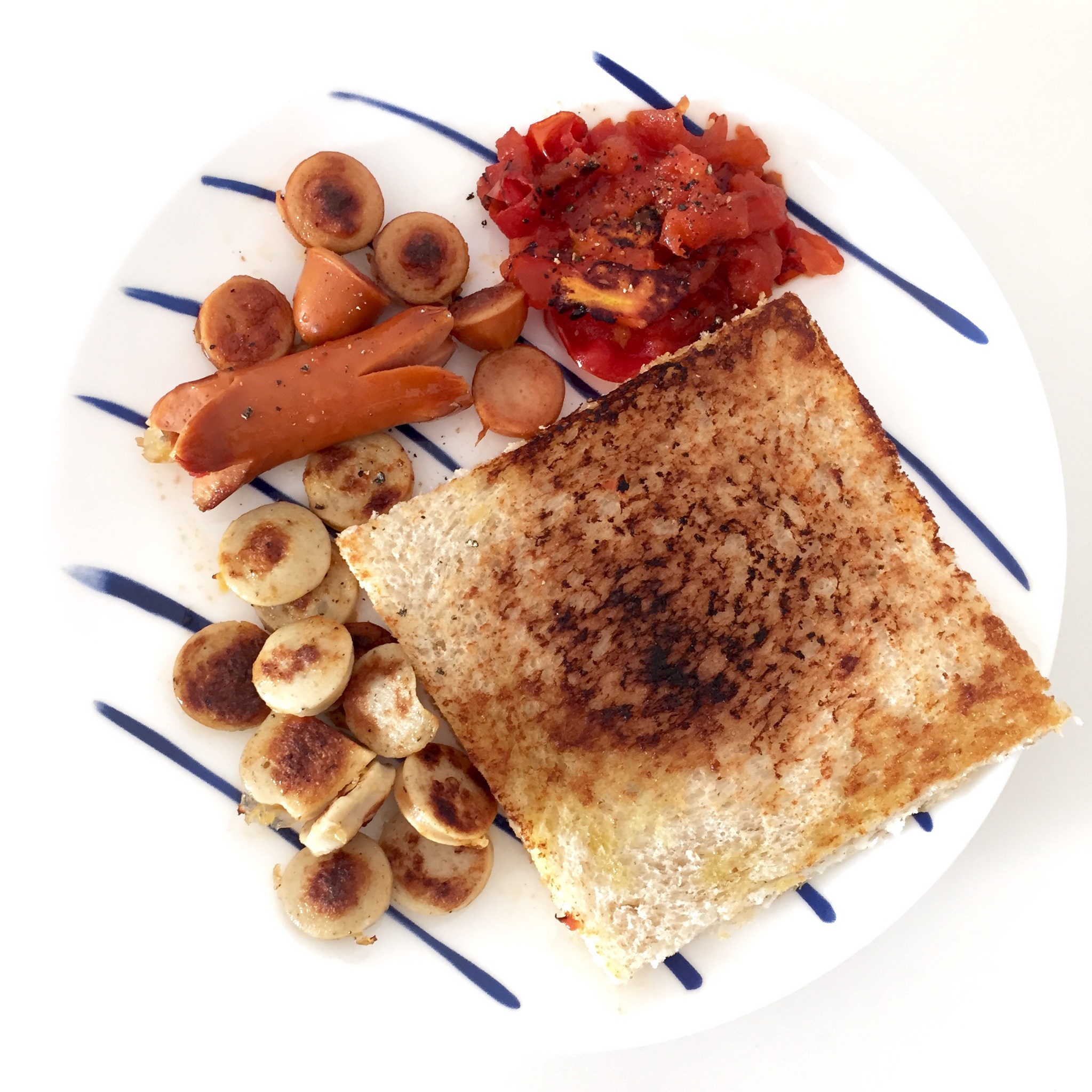 简易版英式早餐