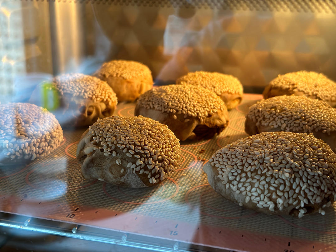 秒杀早餐店的麻酱烧饼