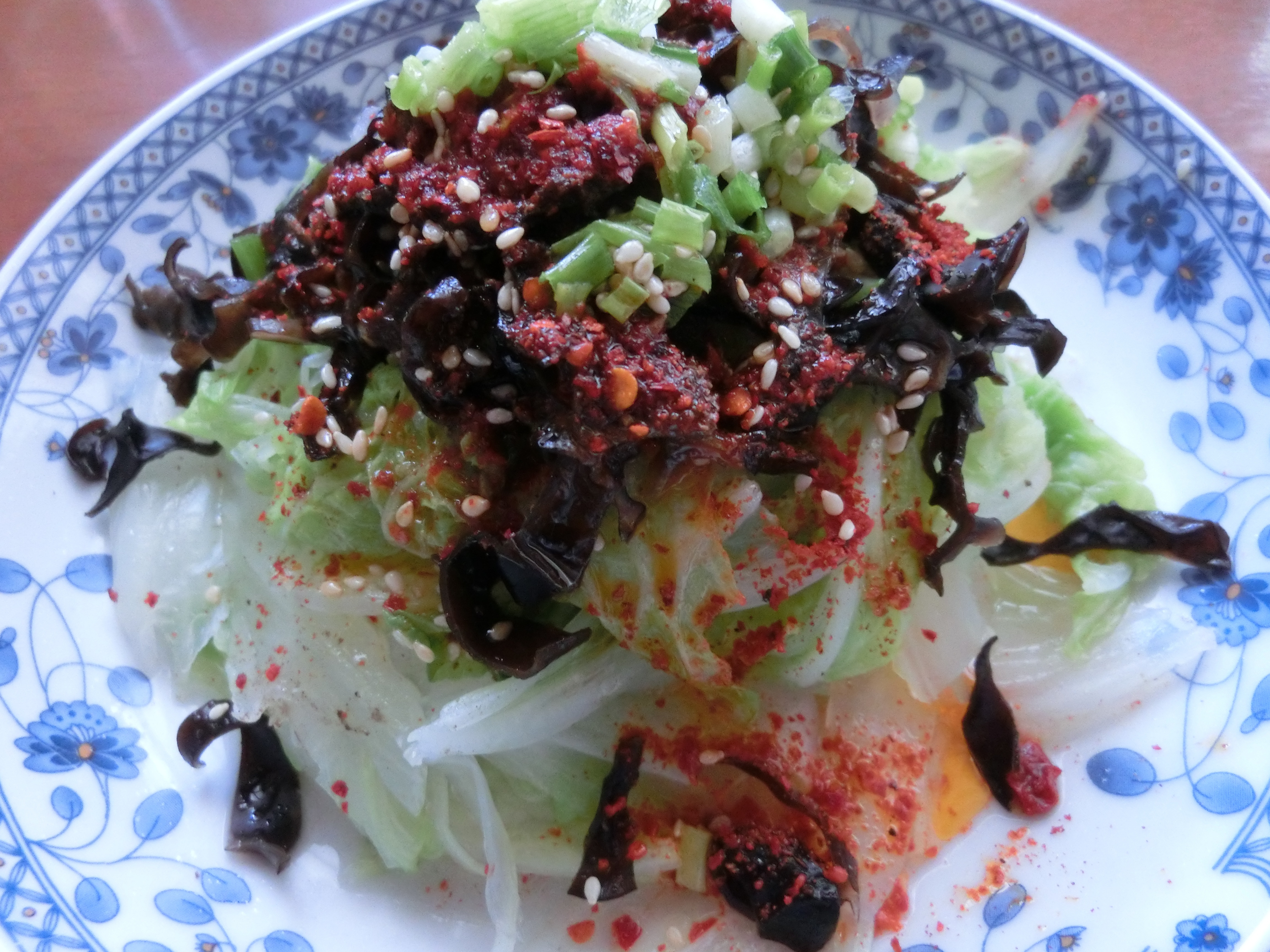 响油白菜