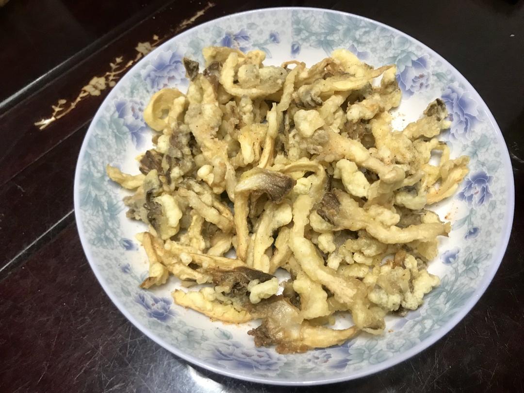 五香炸平菇
