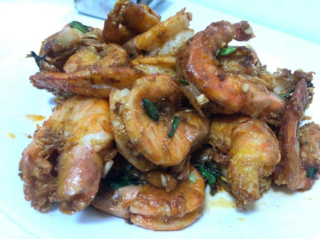 椒盐虾（超香酥）超简单版