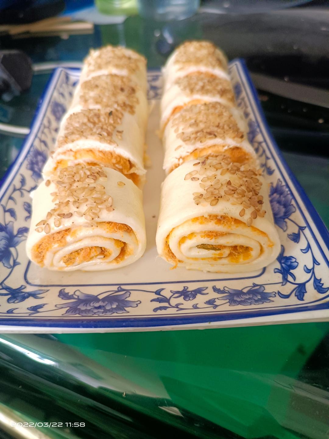 肉松面包卷