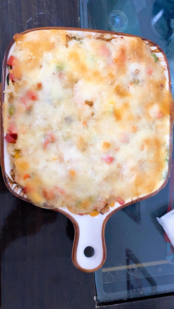 芝士焗饭（烤箱版）