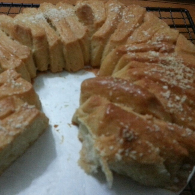 日式香浓炼乳面包