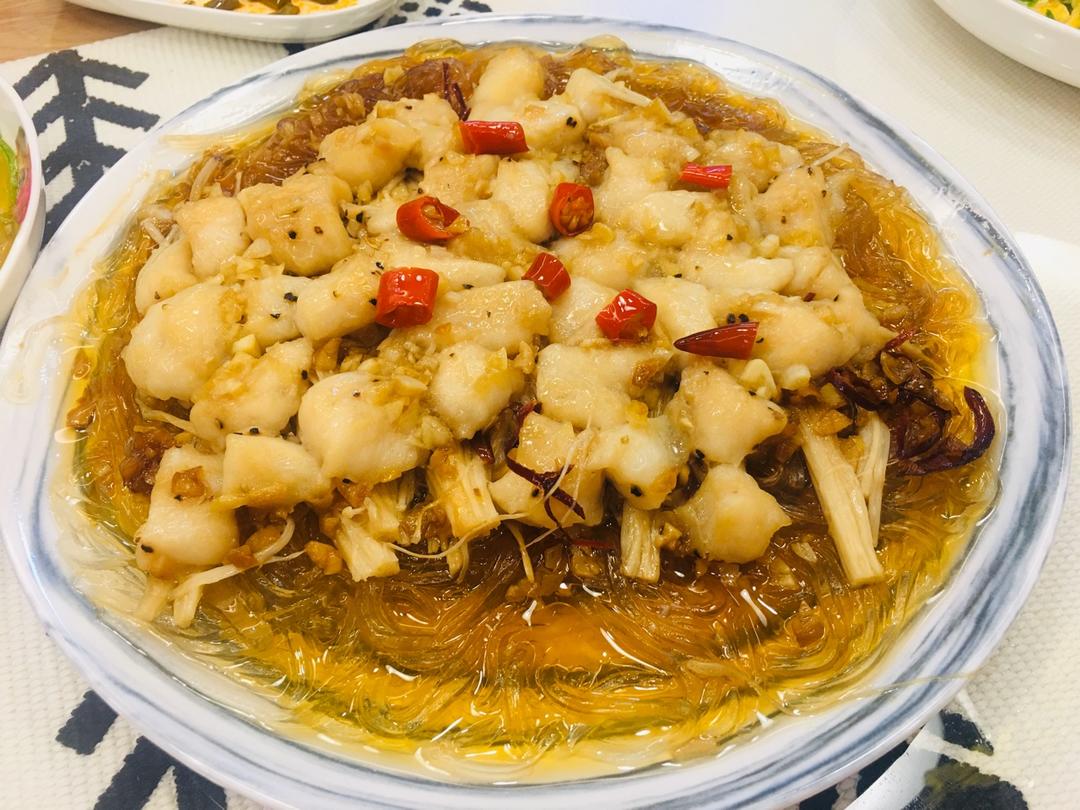 🔥吃不胖❗️蒜蓉粉丝龙利鱼❗️