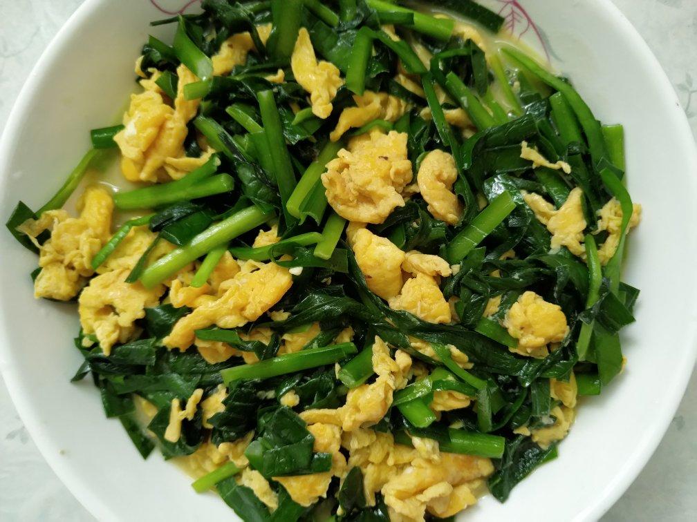 快手韭菜炒鸡蛋