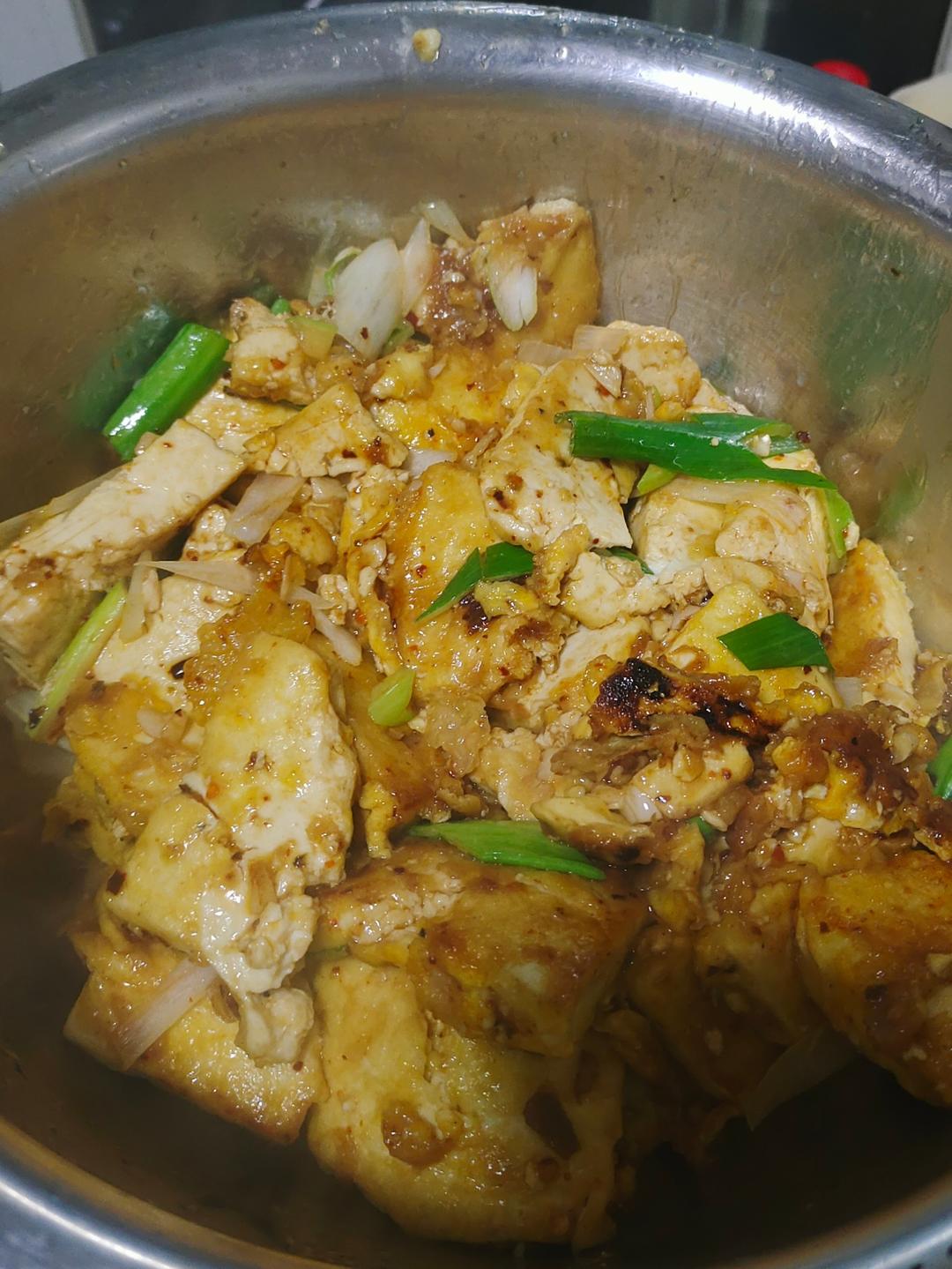 无敌好吃的香煎豆腐