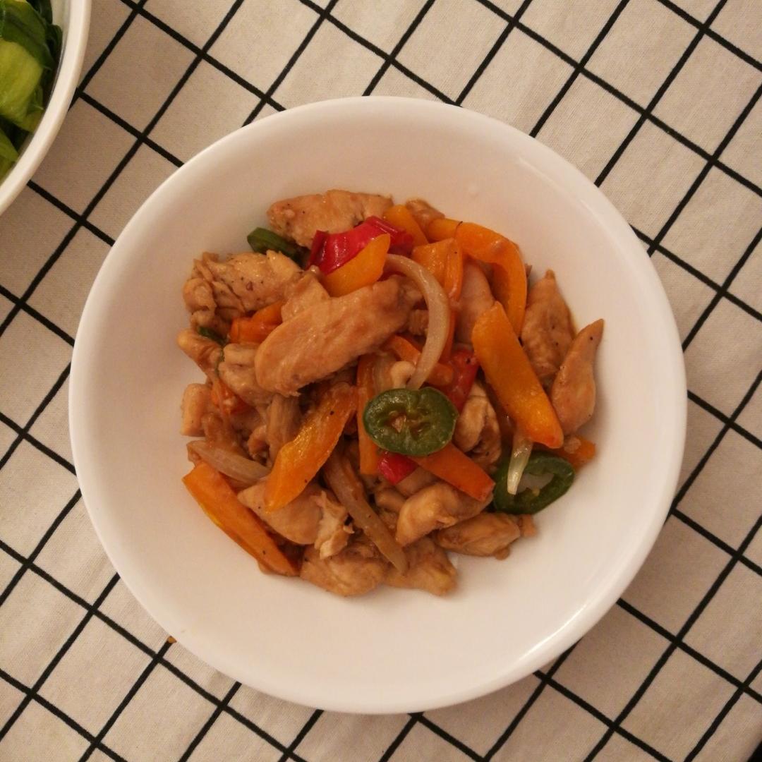 黑椒鸡柳
