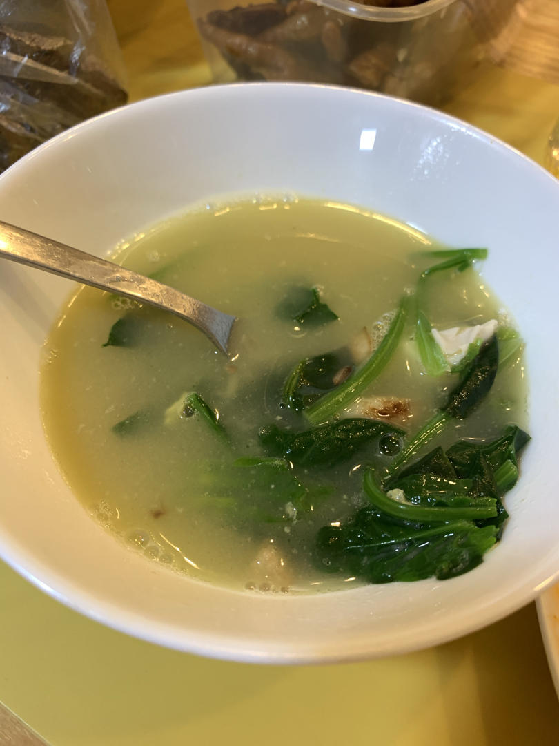 快手菜之上汤菠菜