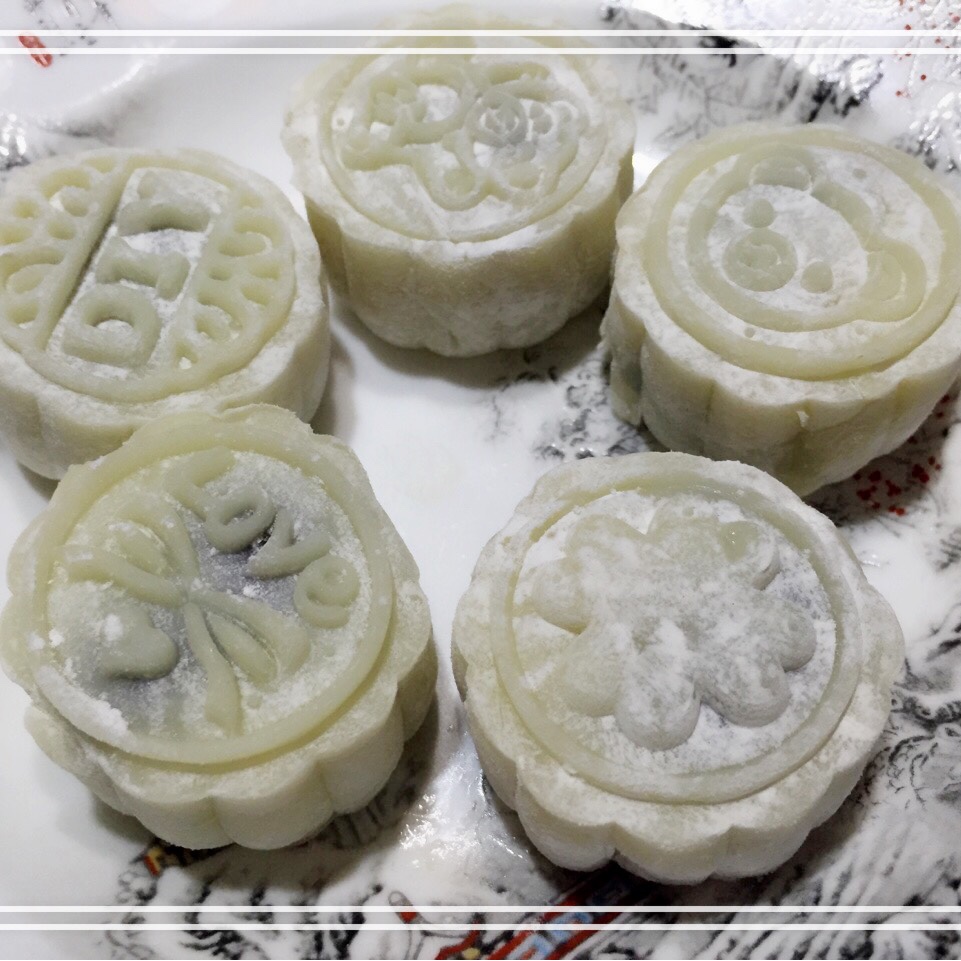 《Tinrry下午茶》冰皮月饼（奶黄馅）