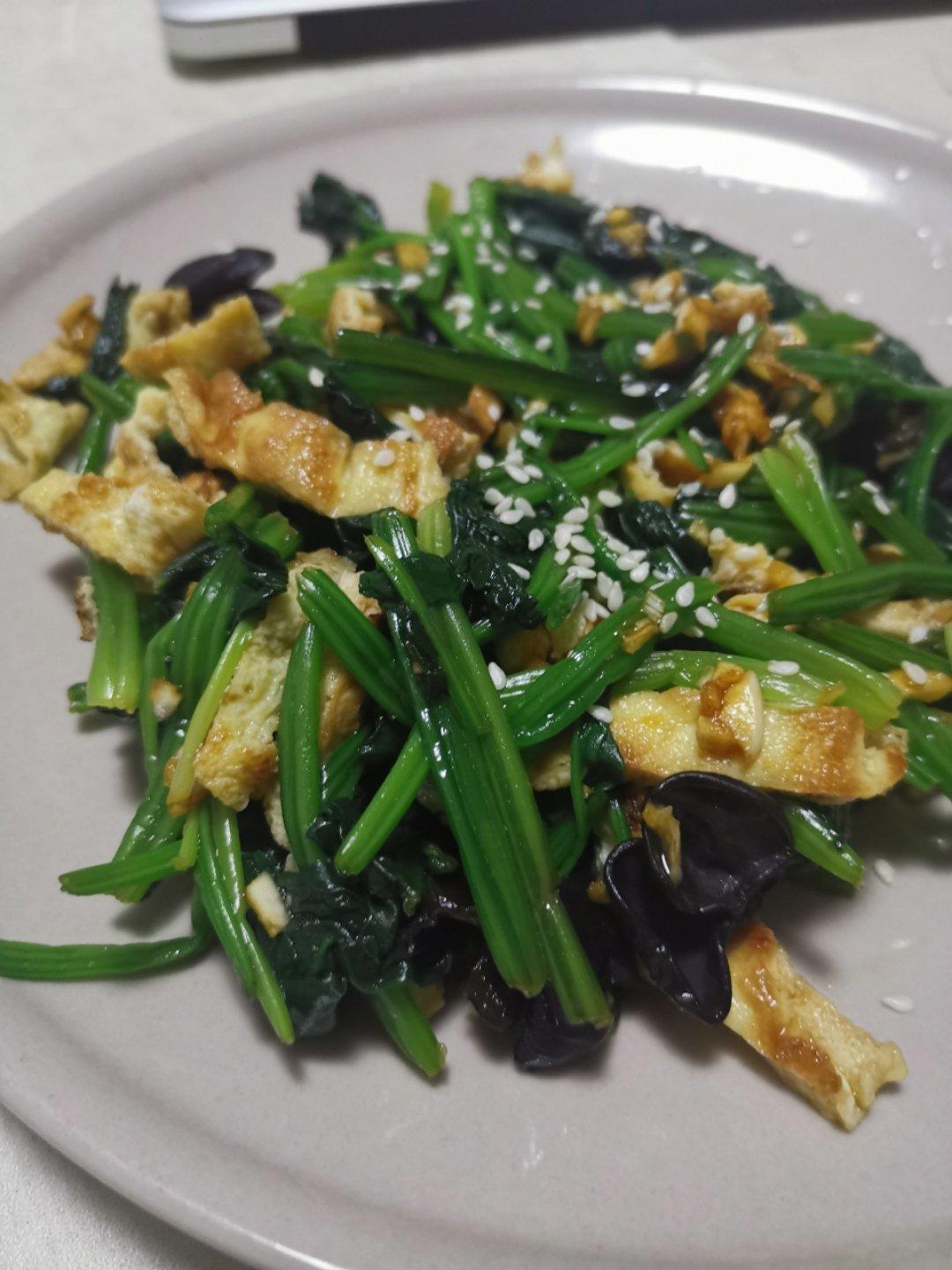 健康低脂凉拌菜—菠菜可以这样吃