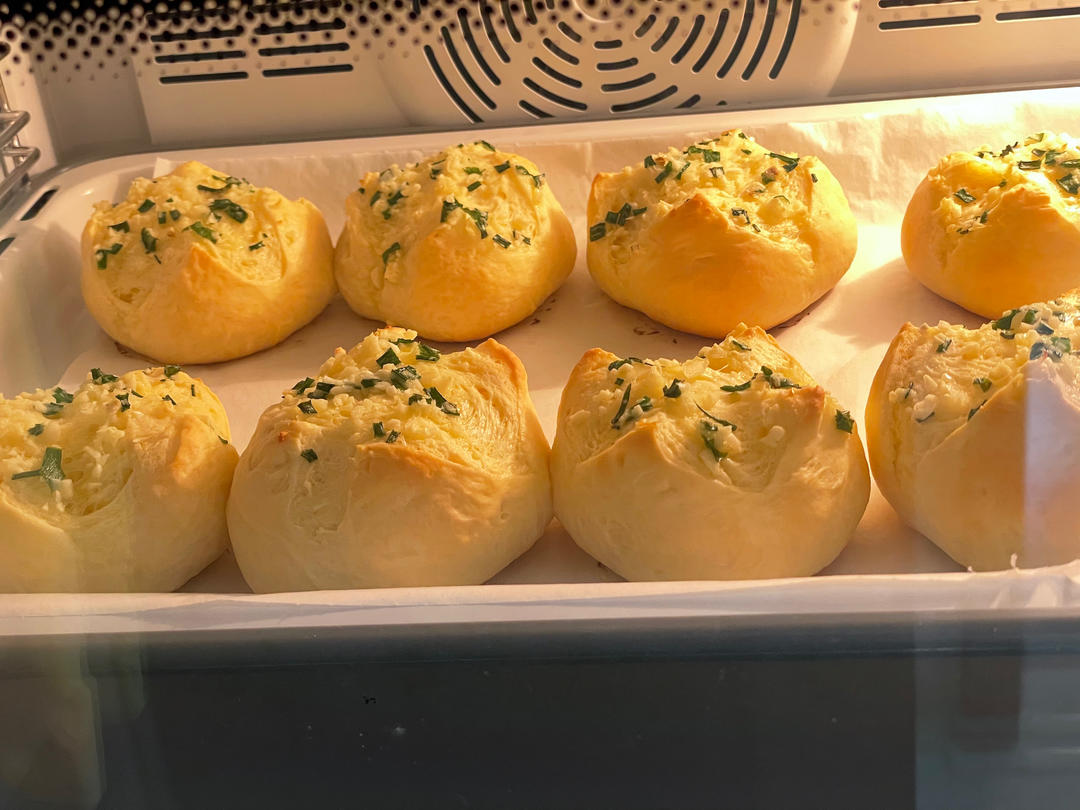 蒜香小面包