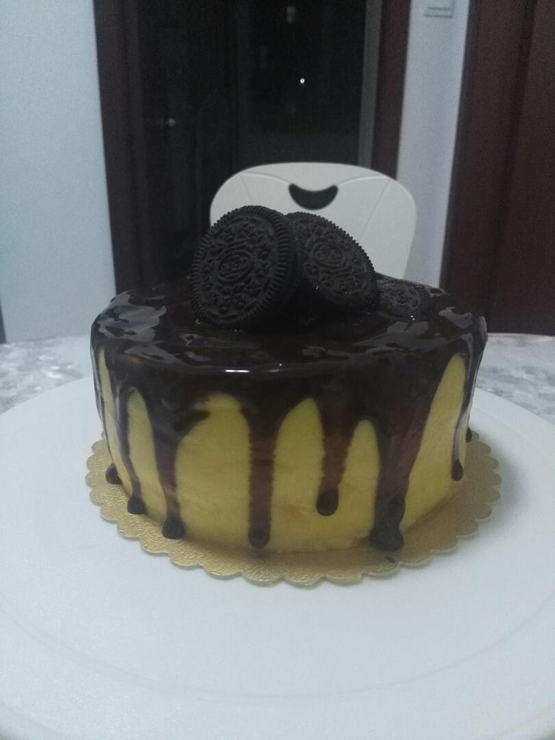 妖宝贝做的蛋糕淋面之一甘那许淋面详细解答淋面太稠的问题