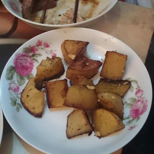英国菜之放荡烤土豆fondant potato