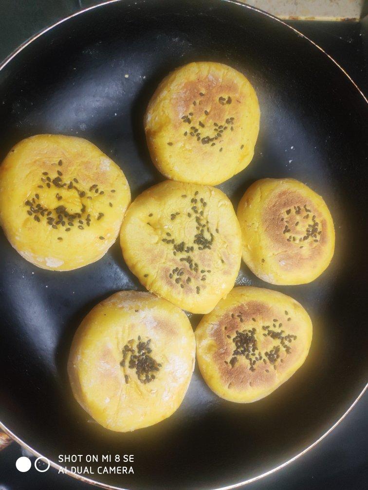 南瓜饼，爱不释口