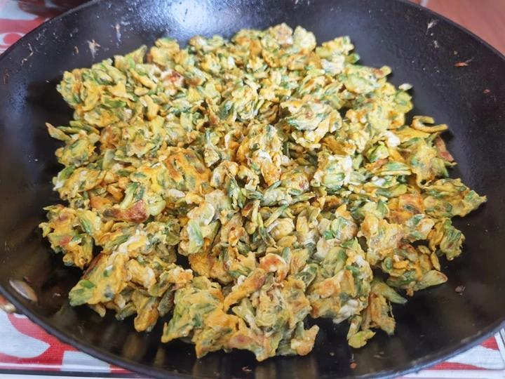 春日限定槐花炒鸡蛋