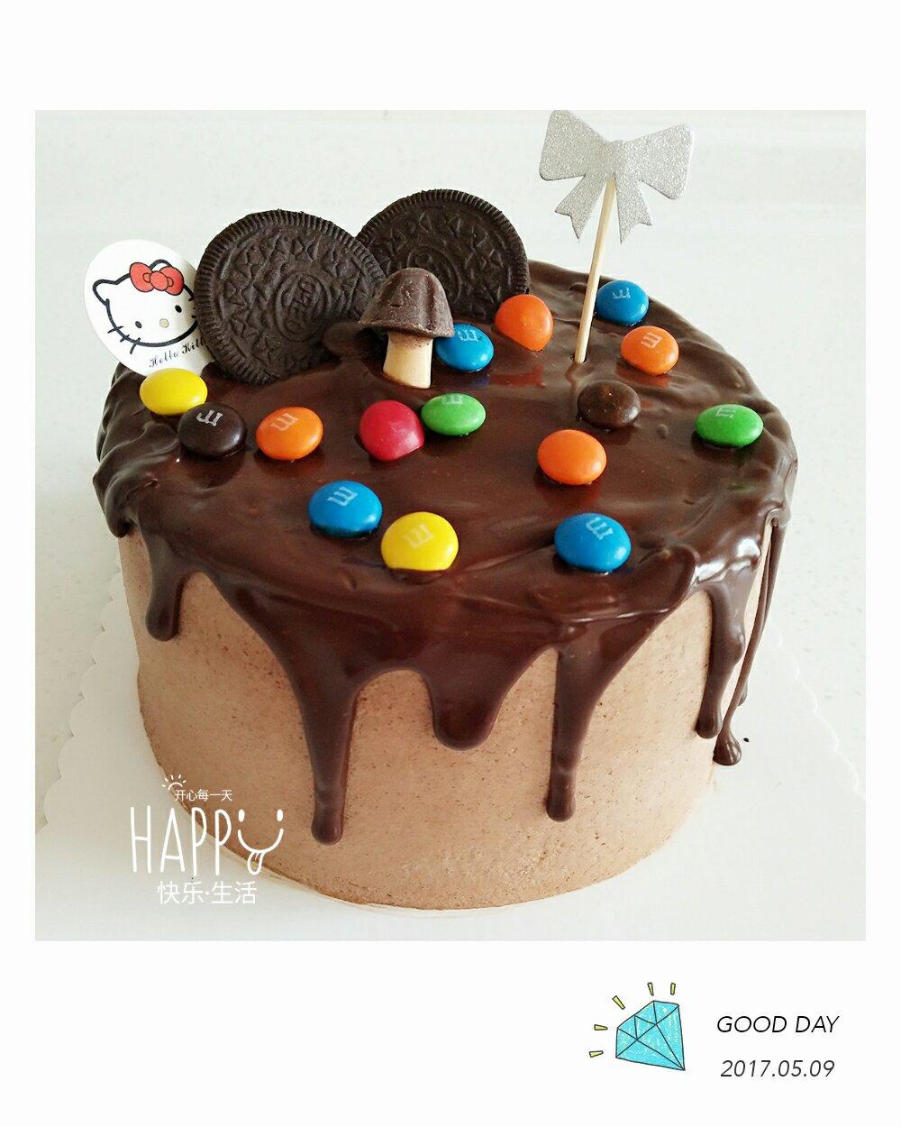 蛋糕淋面之一：甘那许淋面（详细解答淋面太稠的问题）