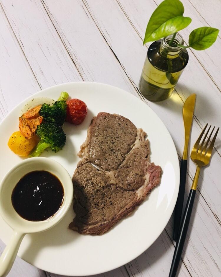煎眼肉牛排