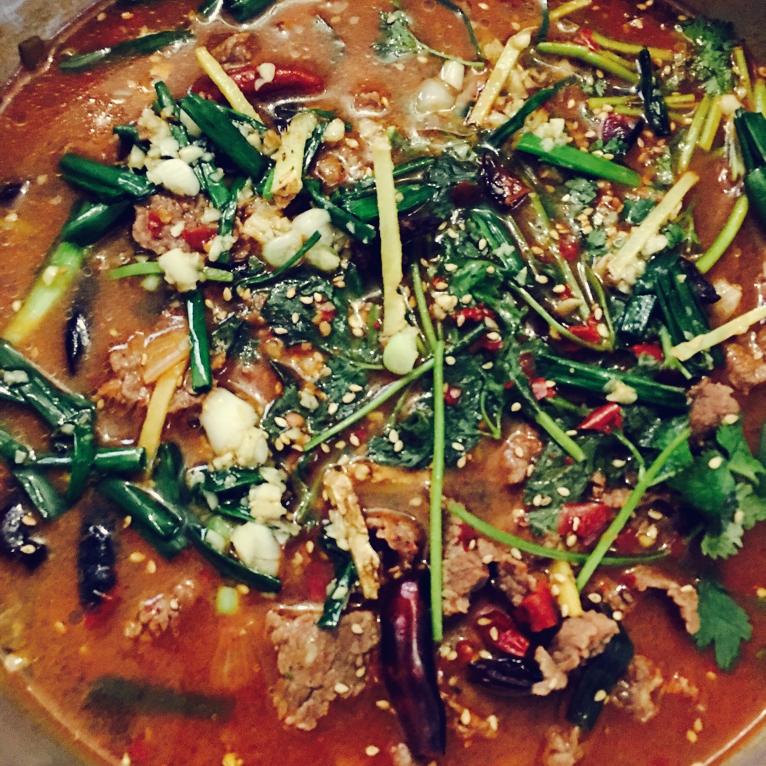 水煮牛肉