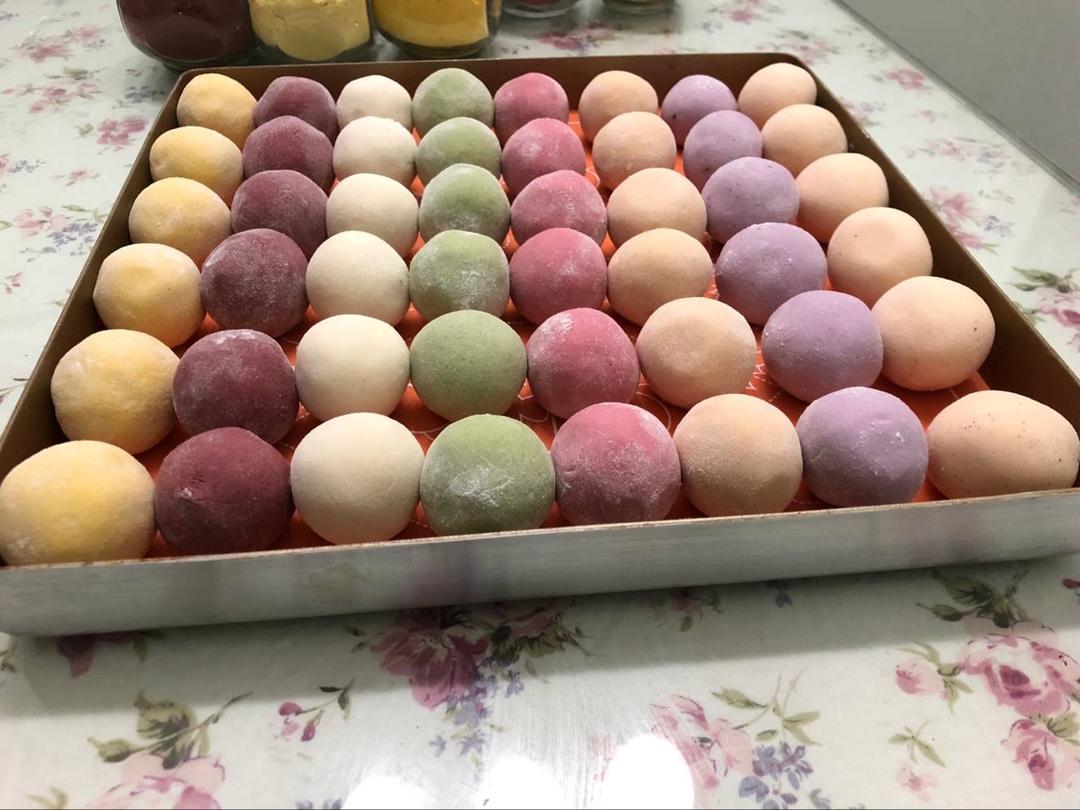 彩色汤圆-各种馅