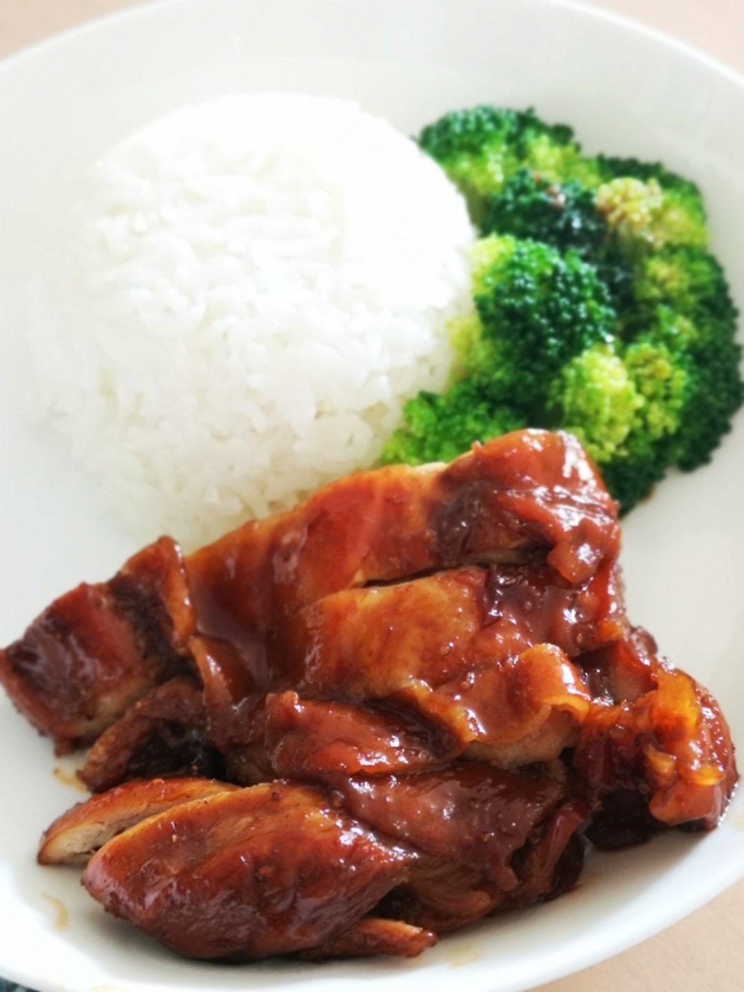 日式照烧鸡排饭