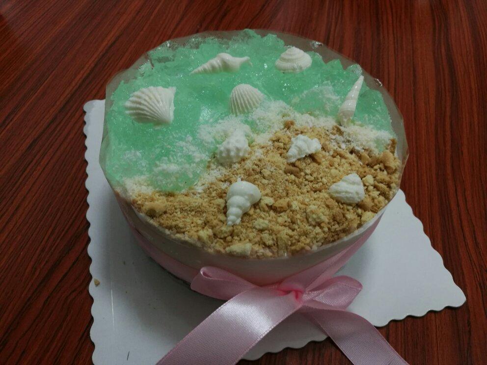 海洋蛋糕（椰奶慕斯蛋糕）