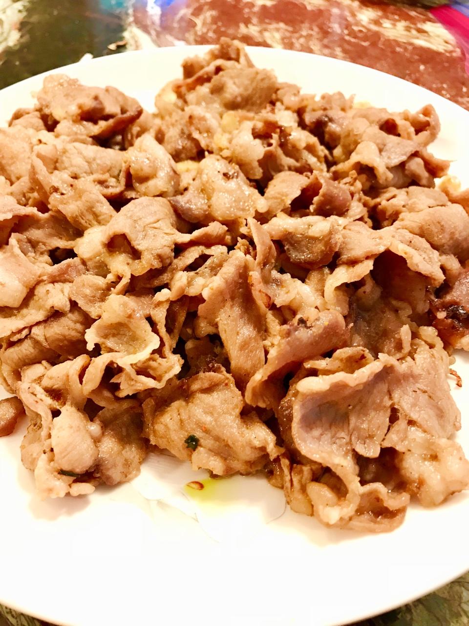 孜然羊肉片