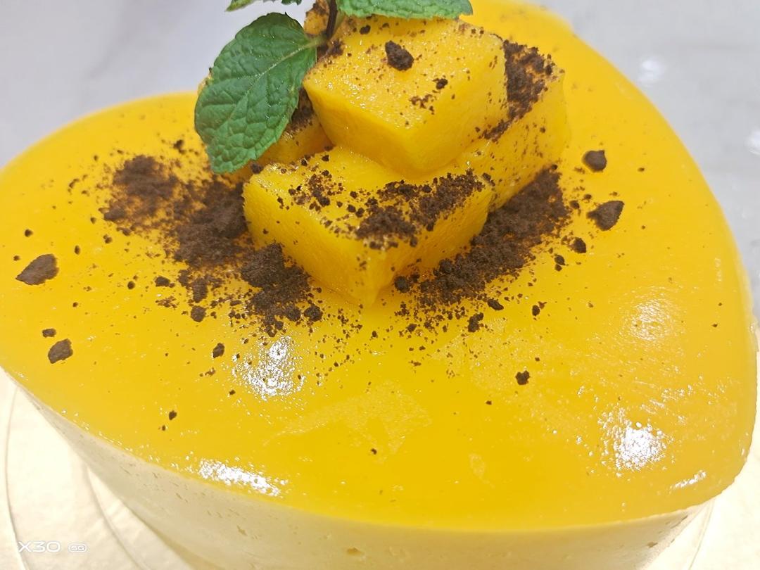 《Tinrry下午茶》教你做芒果流心慕斯（6寸配方）