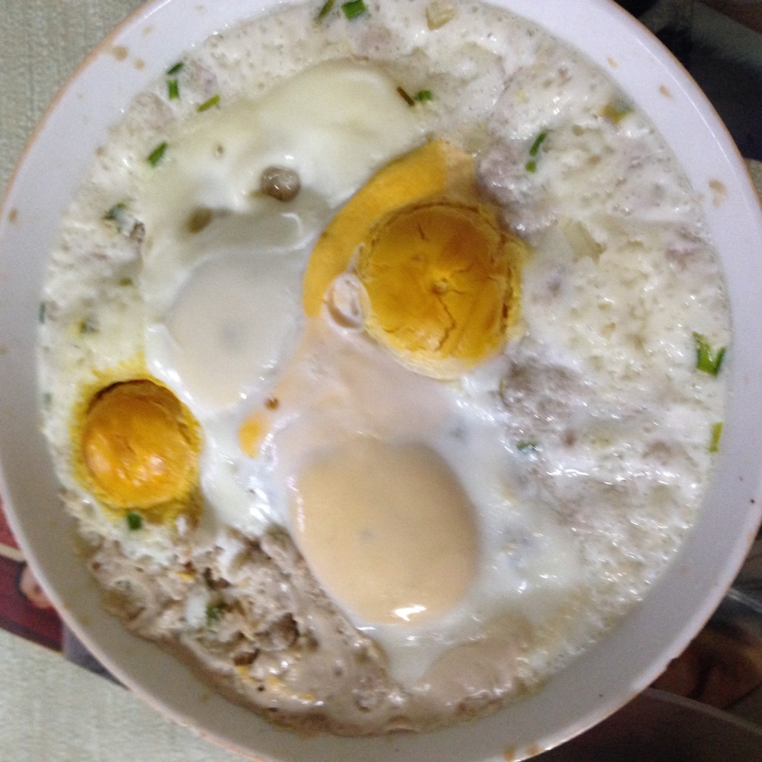 小时候的味道---肉饼子炖蛋