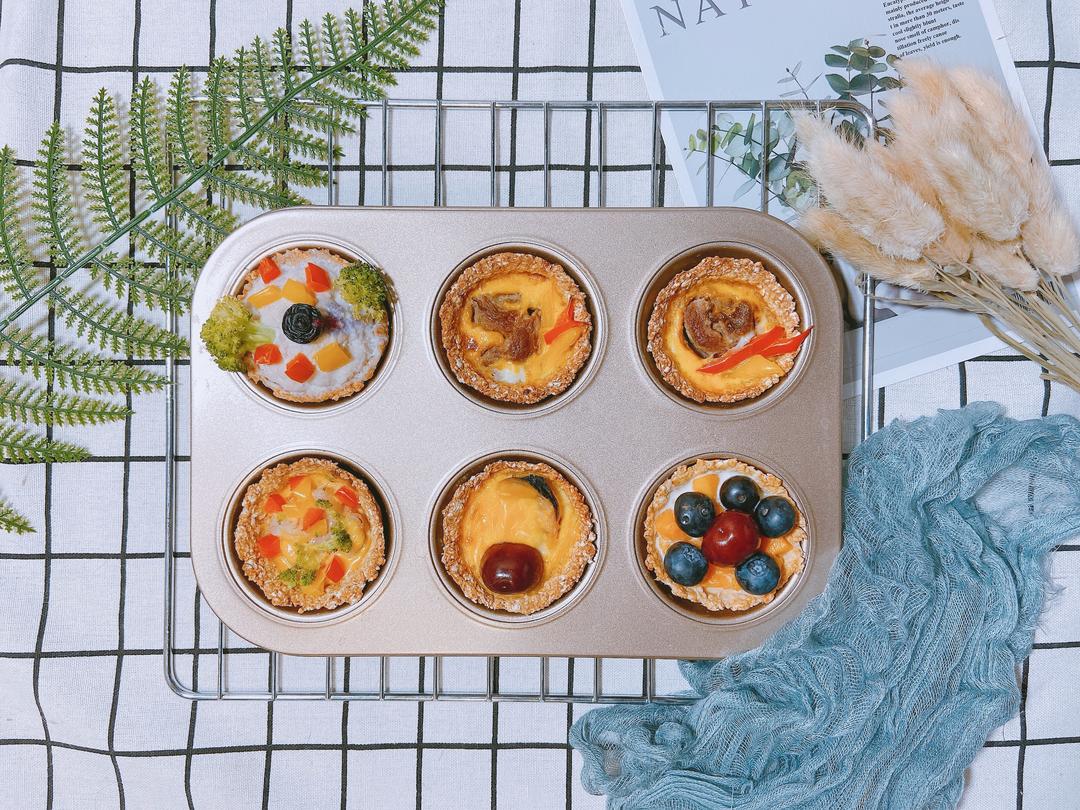 超可爱的宠物零食蛋挞（零糖）的做法