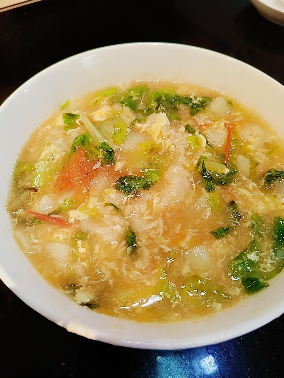 家常面疙瘩汤（视频菜谱）