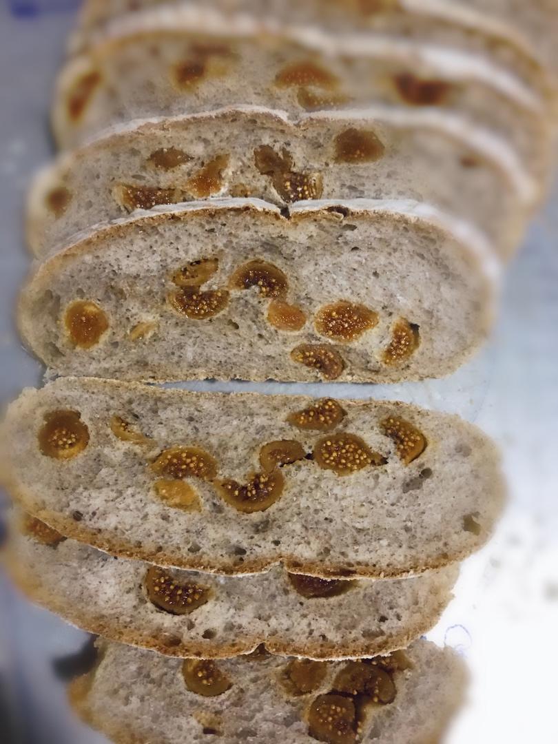 黑麦无花果面包