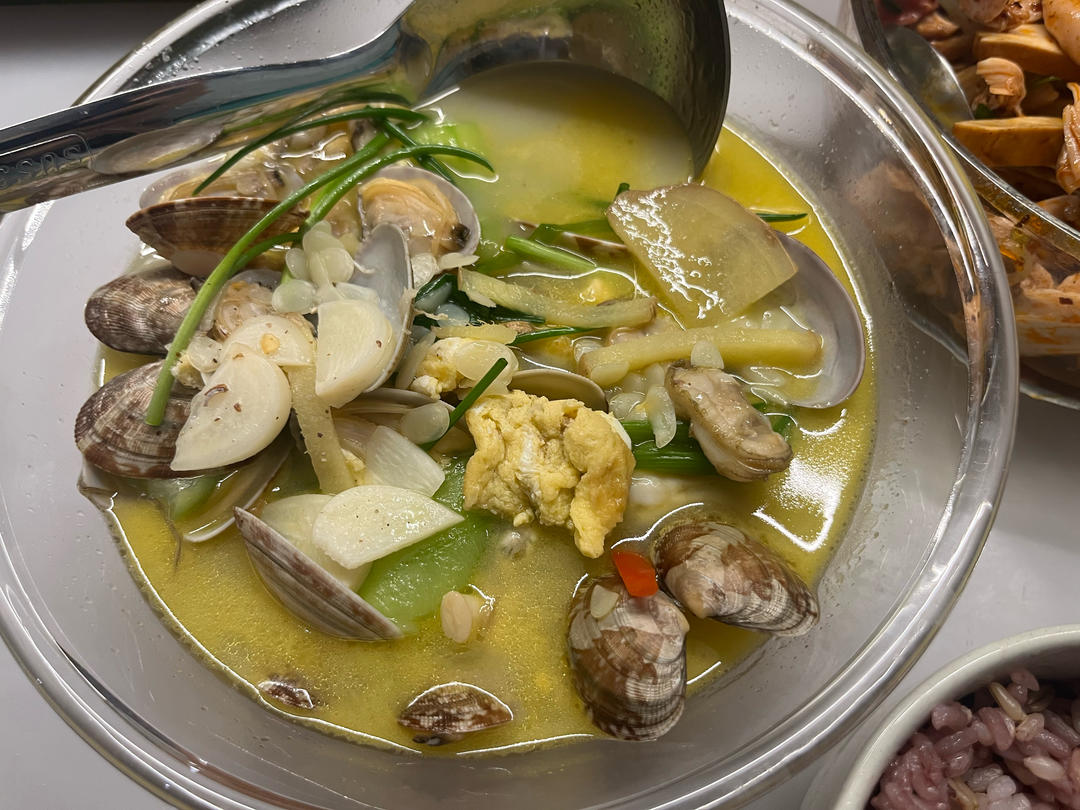 丝瓜蛏子煲