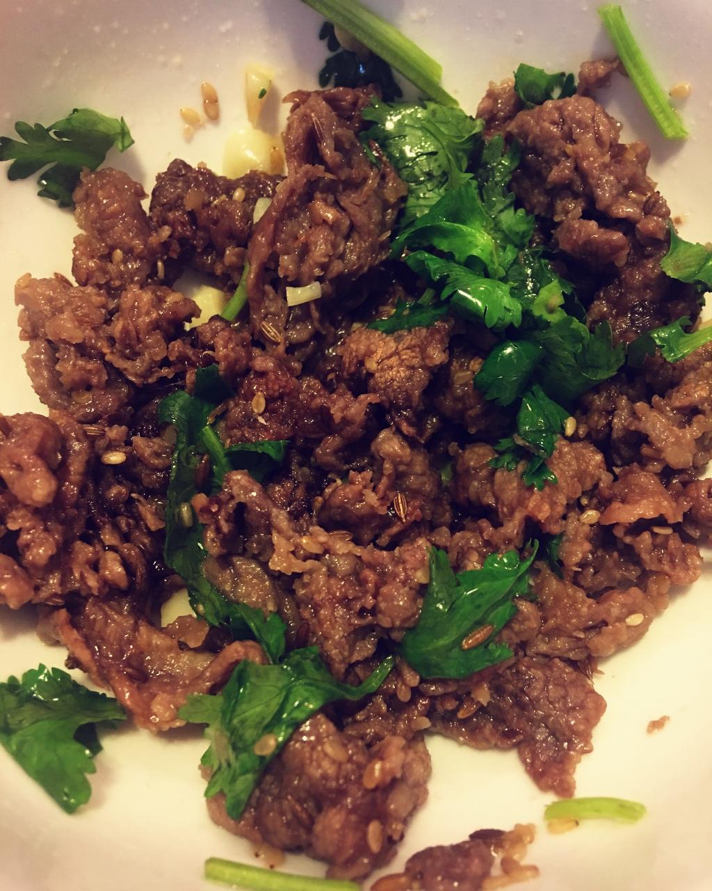 孜然牛肉
