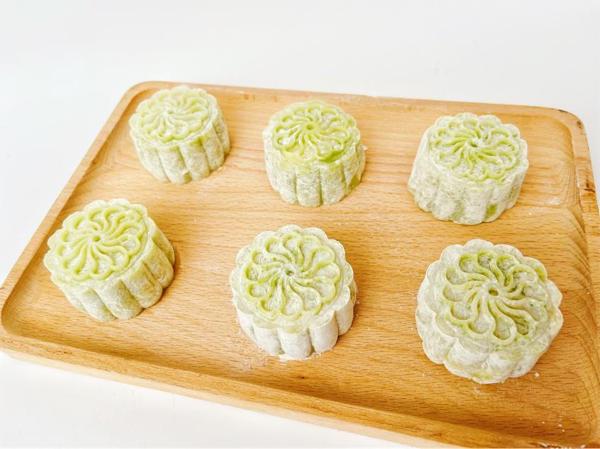 榴莲冰皮月饼