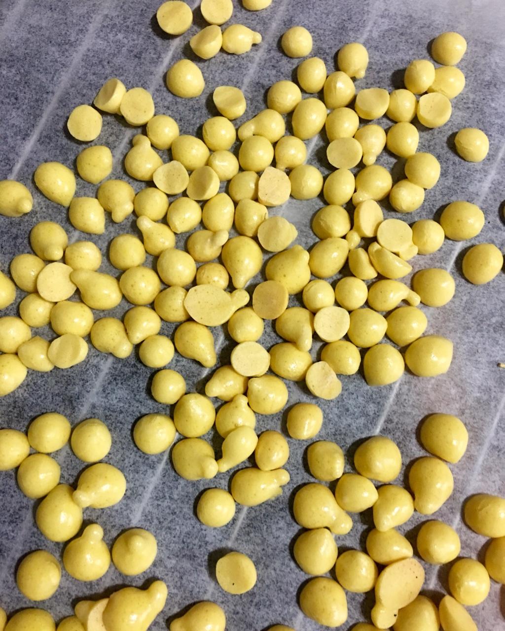 入口即化的无添加蛋黄溶豆