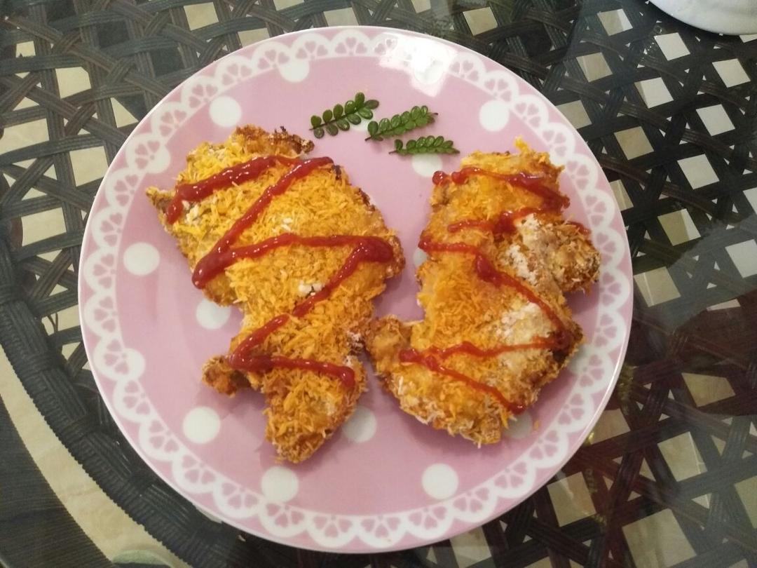 香酥烤鸡排（烤箱版不用油）
