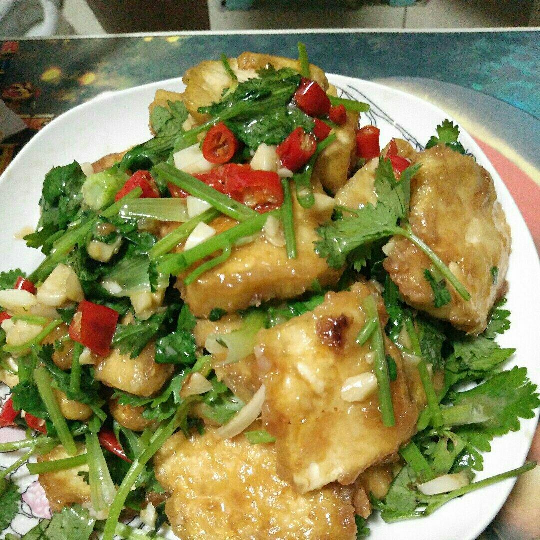 无敌好吃的香煎豆腐