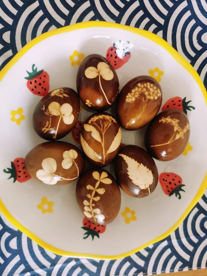 【亲子厨房】清明节 艾叶红糖煮鸡蛋