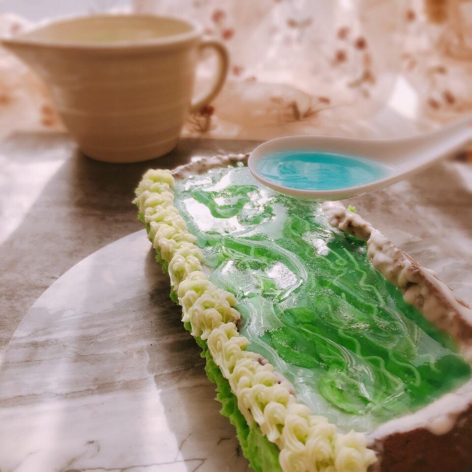 果冻淋面