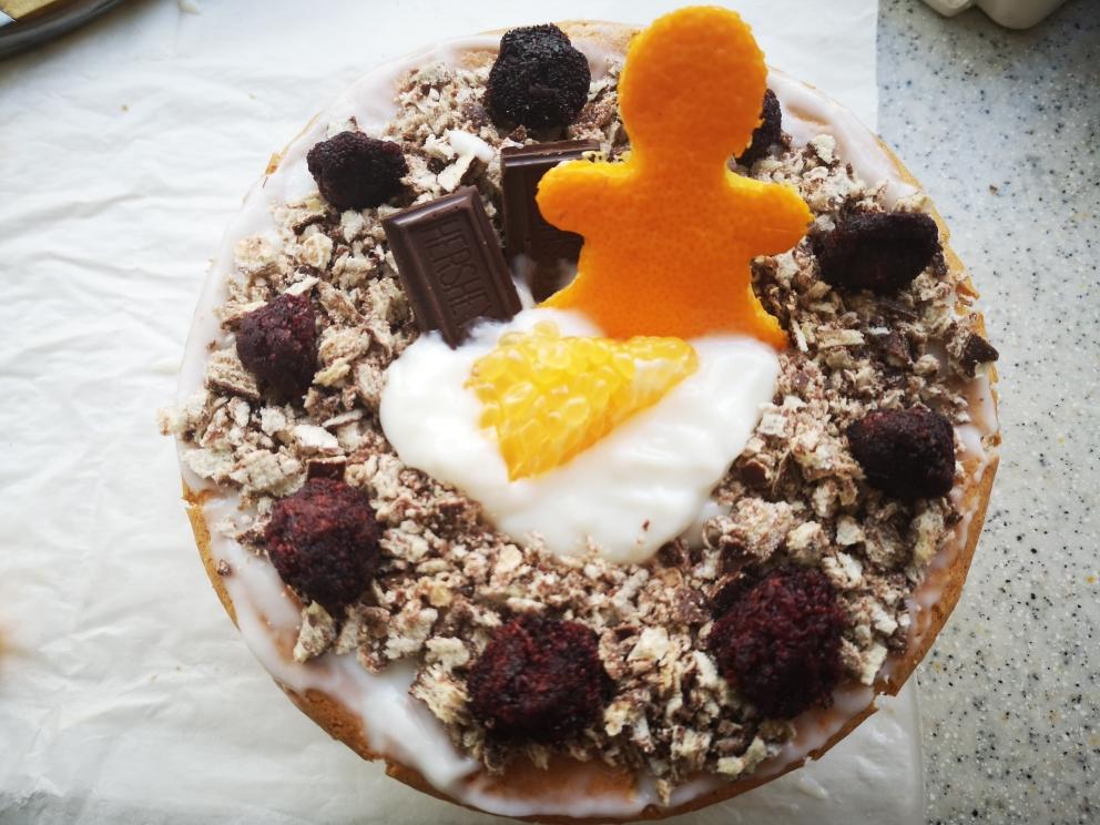 淡奶油橘子蛋糕