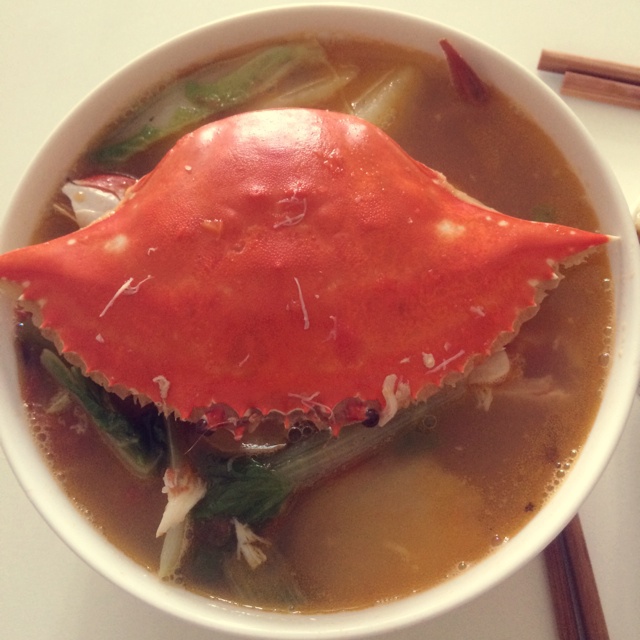 番茄土豆白蟹汤