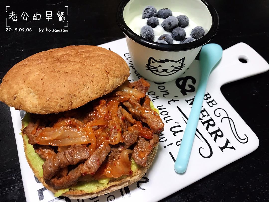 泡菜牛肉卷饼（无酱版）墨西哥卷🌮️
