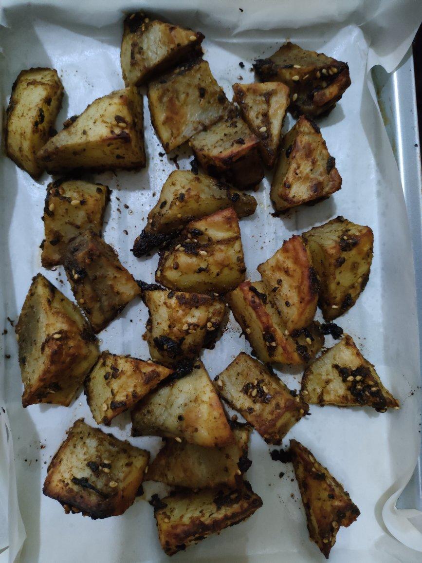 ㊙️摇一摇，烤一烤，低脂烤薯角比🍟还好吃